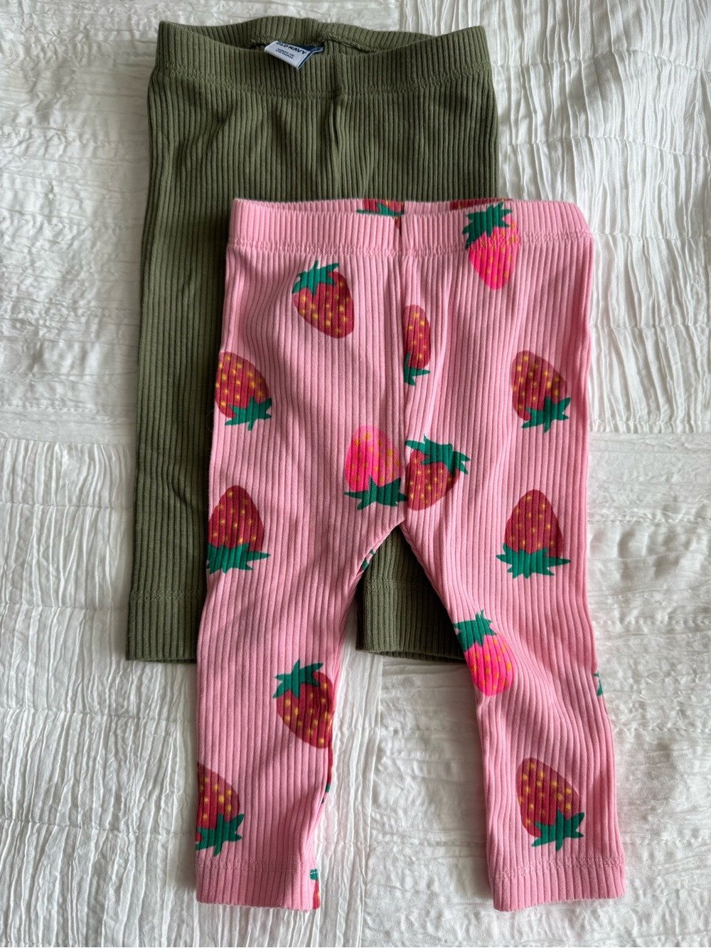 Old Navy Ribbed Toddler Leggings - Olive